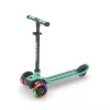 Chillafish Scotti 3-Rad-Roller mit Leuchtrollen, ab 3 Jahren, Minze