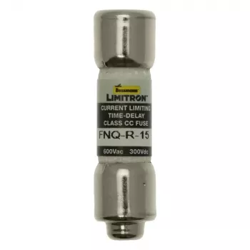 Eaton FNQ-R-15 träge Sicherung 15A 600V AC/300V DC Class CC 10er-Pack