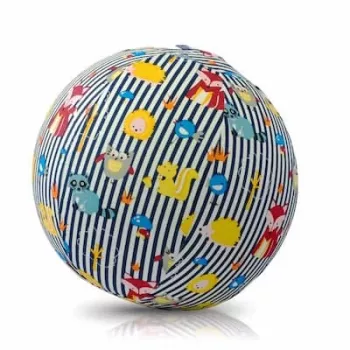 BUBA BLOON Bubabloon Latexballon mit Stoffbezug, Animal Stripes Blue
