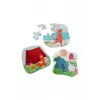 TRIXIE Dog Activity Roll-Out Leckerli-Spender Puzzle-Spielzeug, 3 Teile, verstellbarer Schwierigkeitsgrad, Innen- & Außenbereich