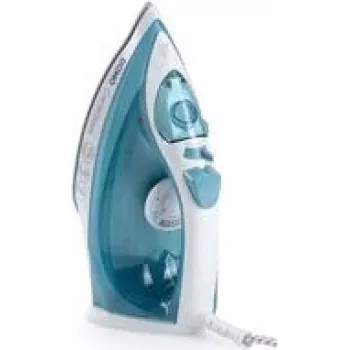 DOMO DO7060S Dampfbügeleisen 2200 W Keramik-Bügelsohle 40 g/min Dampfstoß Blau/Weiß