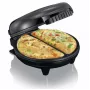 Lenco Melissa 16250086 Waffeleisen, 750 W, Schwarz, Bakelit, Antihaft-Teflon-Beschichtung