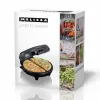 Lenco Melissa 16250086 Waffeleisen, 750 W, Schwarz, Bakelit, Antihaft-Teflon-Beschichtung