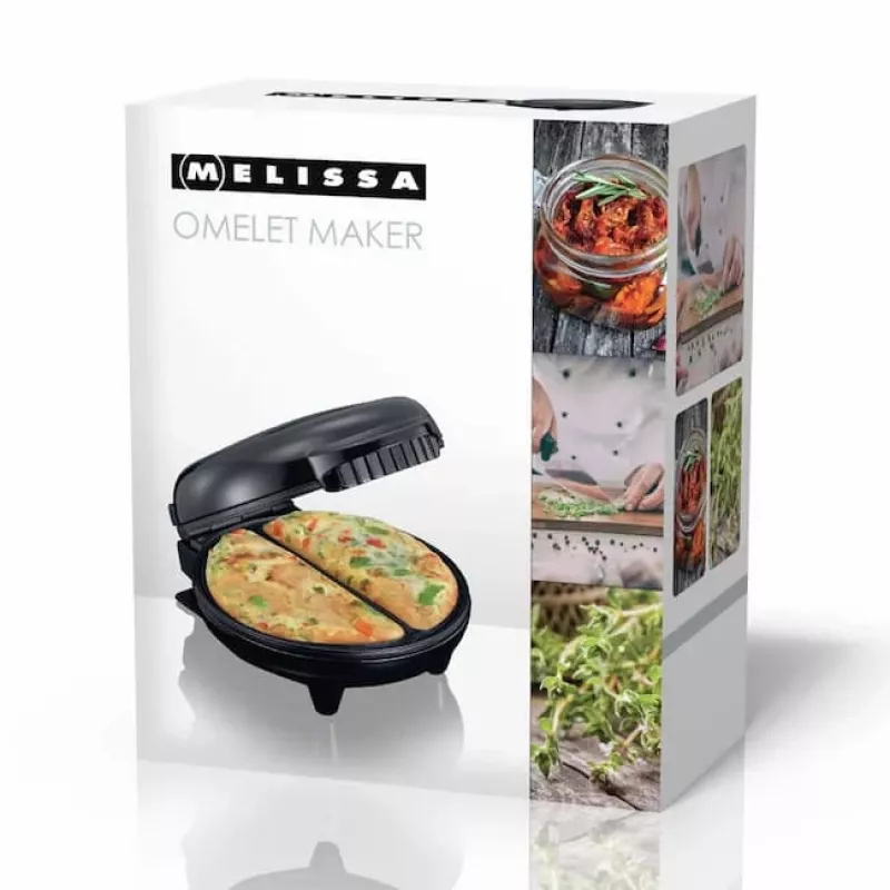 Lenco Melissa 16250086 Waffeleisen, 750 W, Schwarz, Bakelit, Antihaft-Teflon-Beschichtung