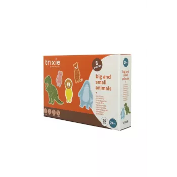 Trixie Puzzle Große und kleine Tiere, 5 Puzzles (35-630)