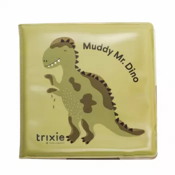 Trixie 37-678 Badebuch Dinosaurier, ab 6 Monaten