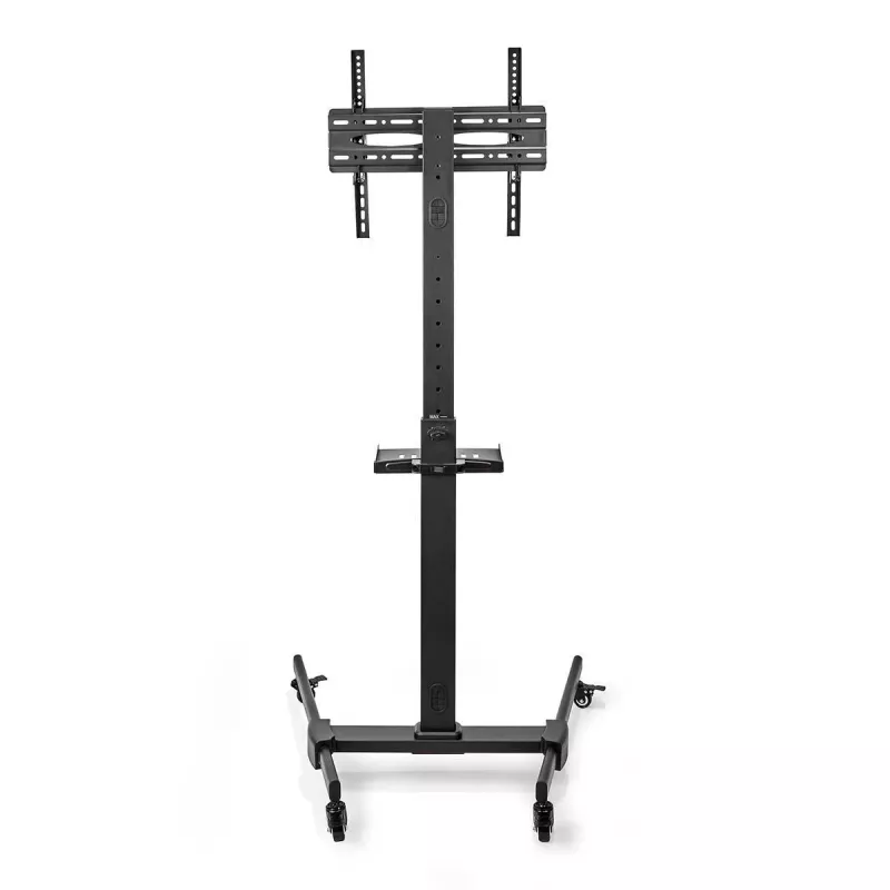 Nedis TVSM5100BK Bodenständer für 32-55 Zoll Fernseher, Schwarz