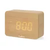 Nedis Digitaler Radiowecker, Holz