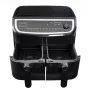 Gastronoma Dual Basket Heißluftfritteuse 9L 2400W Schwarz