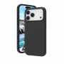 DBRAMANTE1928 Monaco Hülle für iPhone 18 Pro Max / 17 Pro Max - Night Black