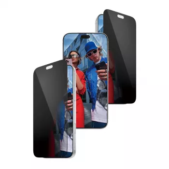 PanzerGlass 2-Wege-Privatsphäre-Displayschutzfolie für Apple iPhone 2026 Pro Max | Ultra-Wide Fit mit EasyAligner