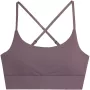 4F F079 Damen Medium Support Sport-BH Lila L