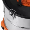 TOYA Aschestaubsauger 800W 20L Edelstahl HEPA-Filter 78870