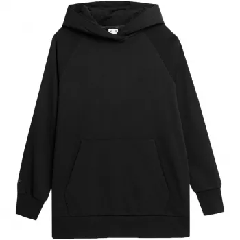 Damen Sweatshirt 4F F0955 Tiefschwarz Größe S