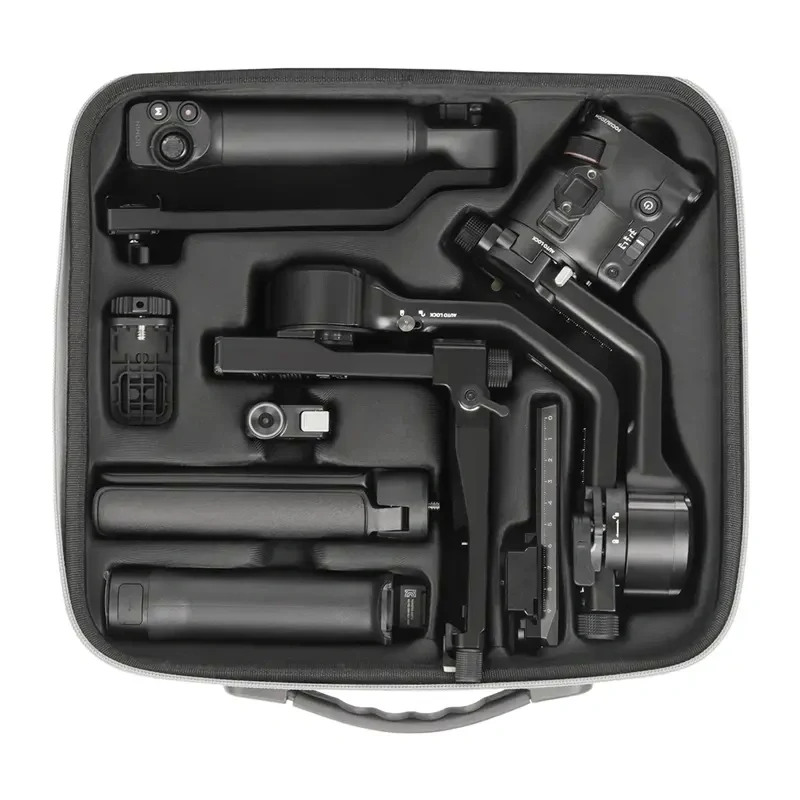 Sunnylife Multifunktionale Schultertasche mit Riemen für DJI RS Serie Gimbals - Schwarz