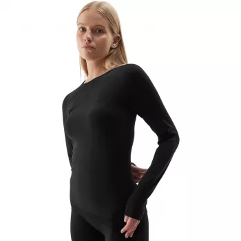 Damen Thermoaktiv T-Shirt 4F F152 Deep Black M/L