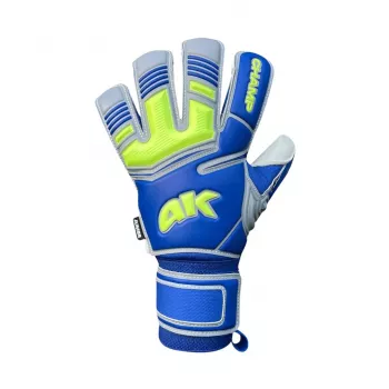 4Keepers Champ VII HB Junior Torwarthandschuhe Blau Grün Fluo Größe 6