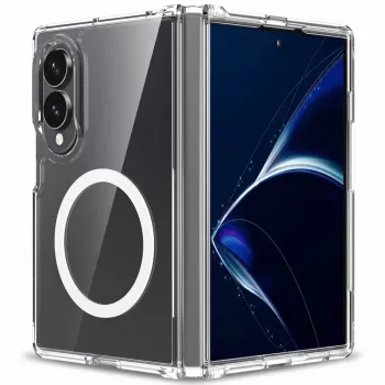 Tech-Protect Flexair Hybrid MagSafe Hülle für Samsung Galaxy Z Fold 8 - Transparent