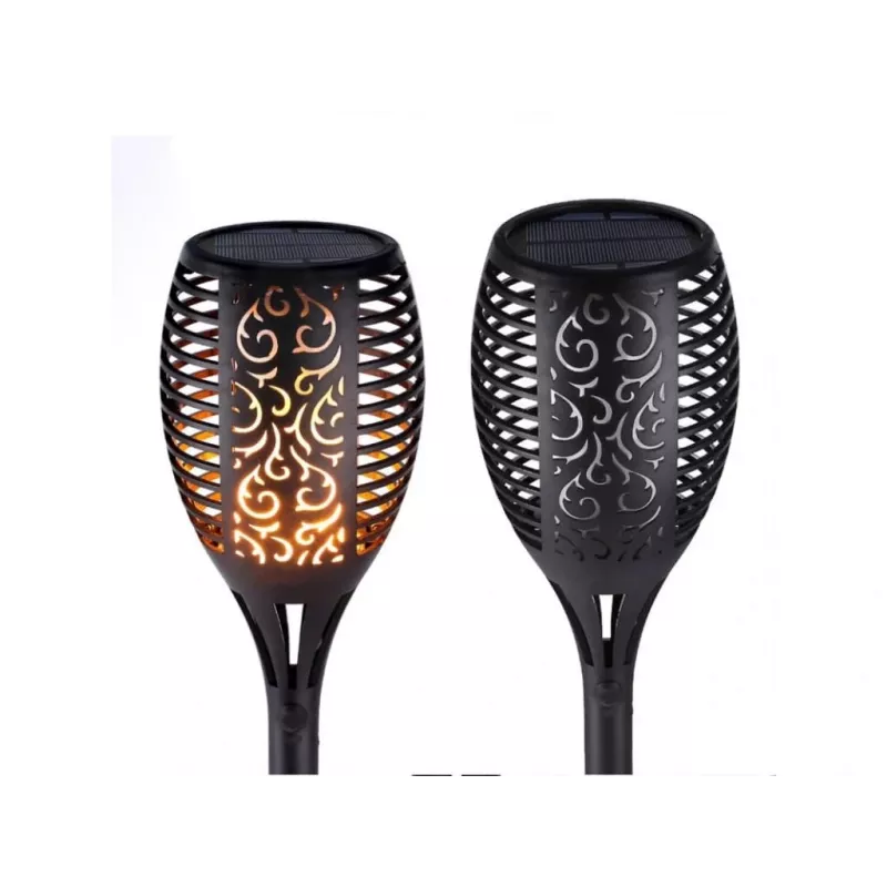 Forever Light Solar-Fackel mit 33 LEDs, 6,6W, 600mAh, IP44, Erdspieß