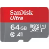 SanDisk microSDHC Ultra 64GB UHS-I Class 10 100MB/s mit SD-Adapter 00215482