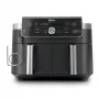 Ninja Dual Zone XL DZ950EU Heißluftfritteuse 9,5 L 2470 W, Schwarz/Grau
