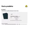 KLINGSPOR Schleifgewebeblatt P320 KL381J, 230 x 280 mm, 50er-Pack