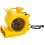 Master Climate Solutions CD 5000 Bodenlufttrockner, Luftstrom 2640 m³/h, max. statischer Druck 500 Pa, 3 Lüfterstufen, 1100 W, Schwarz 4604051
