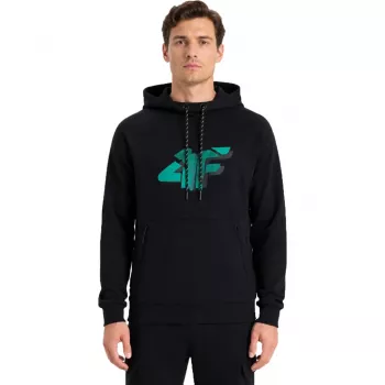 4F Herren Sweatshirt M2241 Tiefschwarz XL