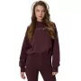 4F Damen Sweatshirt Dunkelbraun F2175 Größe XL