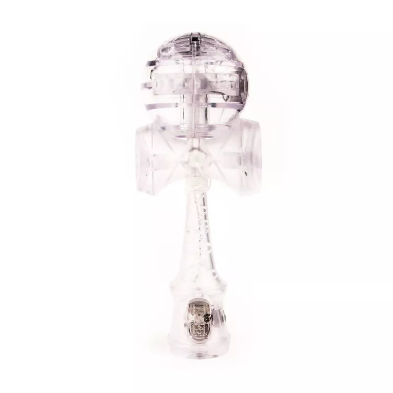 YoYoFactory Kendama Weiß LED (Batterien enthalten)