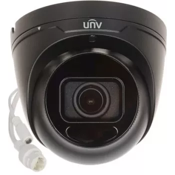 Vandalismusgeschützte IP-Kamera MOTOZOOM, 4MP, PoE, IP67, IK10, Schwarz