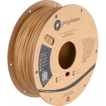Polymaker PolyLite LW-PLA 1,75mm Schwarz 0,8kg (PA08004)