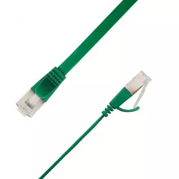 LinkIT Flach U/FTP Cat6A Grün 1,5m (STP-FL6A-00150-GR)