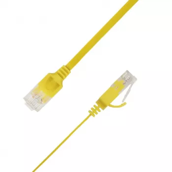 LINKIT Flaches U/UTP Cat6A Gelb 3m Netzwerkkabel (UTP-FL6A-00300-GL)