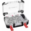 Bosch 2608594426 Progressor for Wood and Metal 11-teiliges Lochsägen-Set (20-76 mm) mit Power Change Adaptern und Pilotbohrern