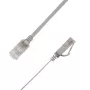 LinkIT Flaches U/UTP Cat6A Graues 2,5m Netzwerkkabel UTP-FL6A-00250-GY