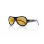 SHADEZ Designer Polka Sunflower Schwarz Junior Sonnenbrille für 3-7 Jahre