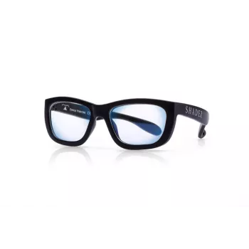 SHADEZ SHZ 102 Blaulichtfilterbrille für Kinder 7-16 Jahre, Schwarz