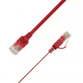 LinkIT Flaches U/UTP Cat6A Rot 3,5m AWG (UTP-FL6A-00350-RD)