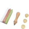 Artoz Siegelwachs-Set Hellrosa Hellgrün Kupfer (137605-21)