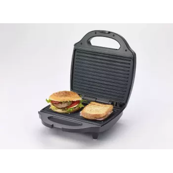 Ariete A1980 Sandwichmaker & Grill, 750 W, Schwarz/Silber
