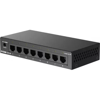 D-Link DES-108/V/E 8-Port Fast Ethernet Unmanaged Desktop Switch