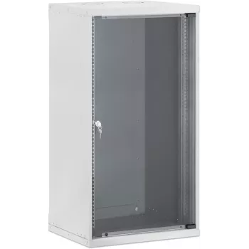 Intellinet 19 inch Netzwerk-Wandschrank, Basic Line, 20U, 400 mm Tiefe, Grau 716741