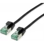 ROLINE RM U/FTP Patchkabel Cat.6A/Class EA SLIM Schwarz 1m - FTP (21.45.3353)