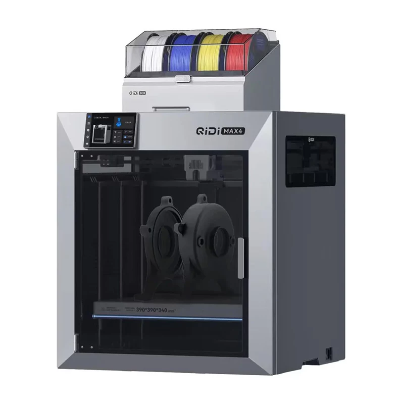 QIDI Max 4 Combo 3D-Drucker, 325x325x325mm, CoreXY, 600mm/s, vollständig geschlossen, Dual-Gear-Direct-Drive