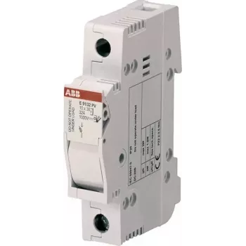 ABB STOTZ-KONTAKT E91/32PV Sicherungslasttrennschalter, 2-polig, 32 A, 1000 V DC, gPV zylindrisch 10x38 mm, DIN-Schiene 2CSM204713R1801