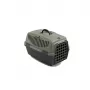 STEFANPLAST Gulliver 1 Transportbox für Haustiere mit Kunststofftür 48x32x31 cm Grau/Grün