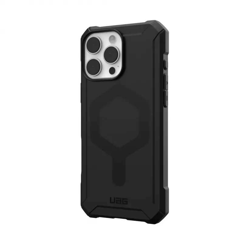 Urban Armor Gear Essential Armor Hülle für Samsung Galaxy S23 Ultra – Schwarz