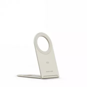 Twelve South Curve Nano – Verstellbarer magnetischer Ständer aus Aluminium für iPhone (Dune)