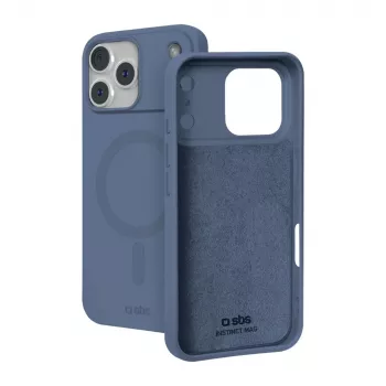 SBS Instinct Mag Hülle für iPhone 18 Pro / 17 Pro MagSafe-kompatibel - Blau